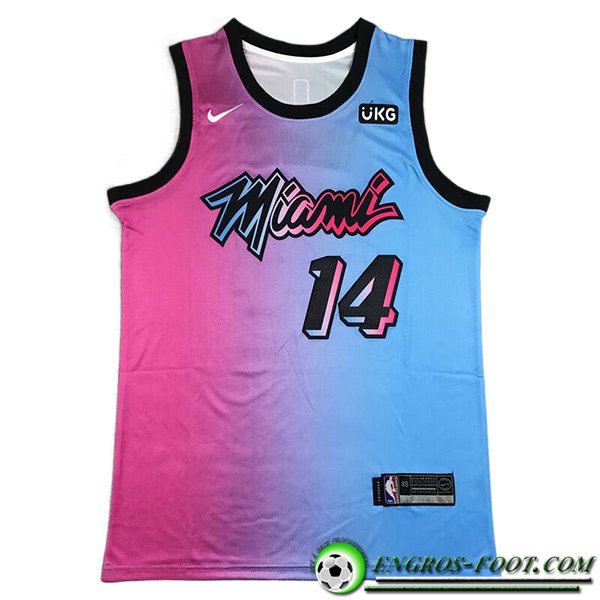 Maillot Miami Heat (HERRO #14) 2023/24 Bleu/Rose