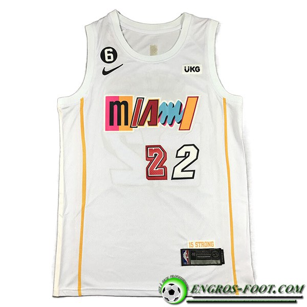 Maillot Miami Heat (BUTLER #22) 2023/24 Blanc -04