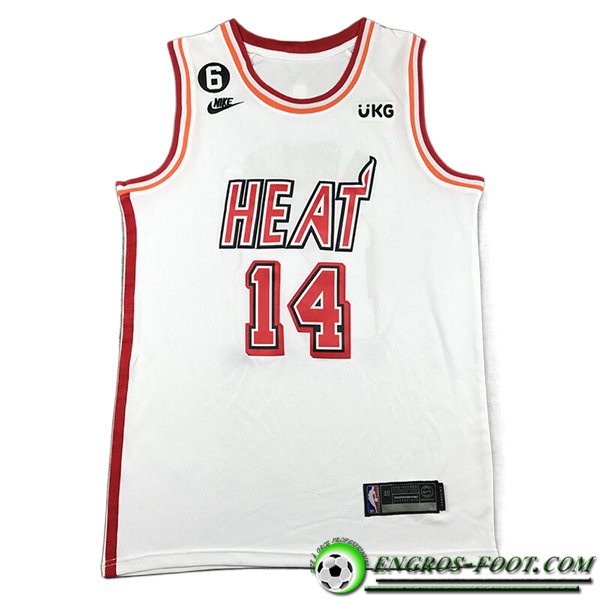 Maillot Miami Heat (HERRO #14) 2023/24 Blanc -03