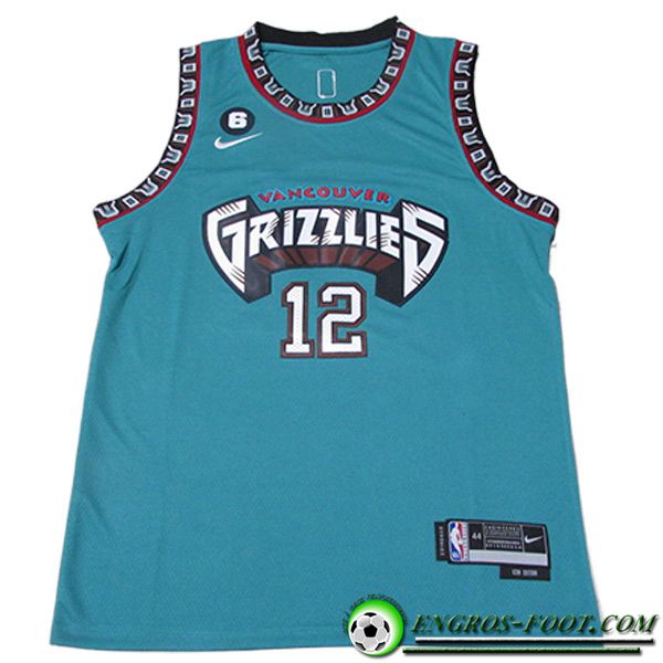 Maillot Memphis Grizzlies (MORANT #12) 2023/24 Vert