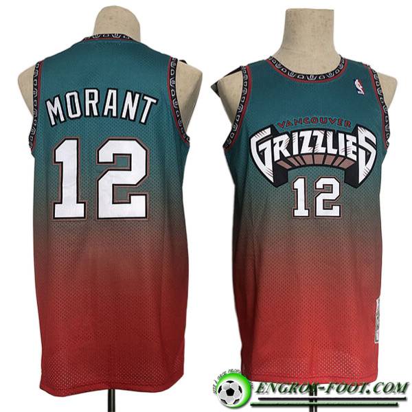 Maillot Memphis Grizzlies (MORANT #12) 2023/24 Vert -02