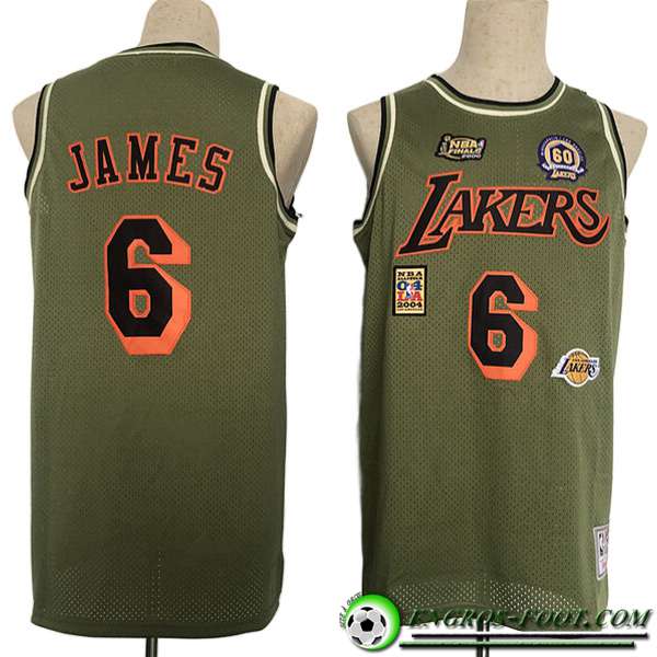 Maillot Los Angeles Lakers (JAMES #6) 2023/24 Brune