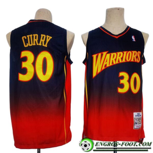 Maillot Golden State Warriors (CURRY #30) 2023/24 Rouge/Noir