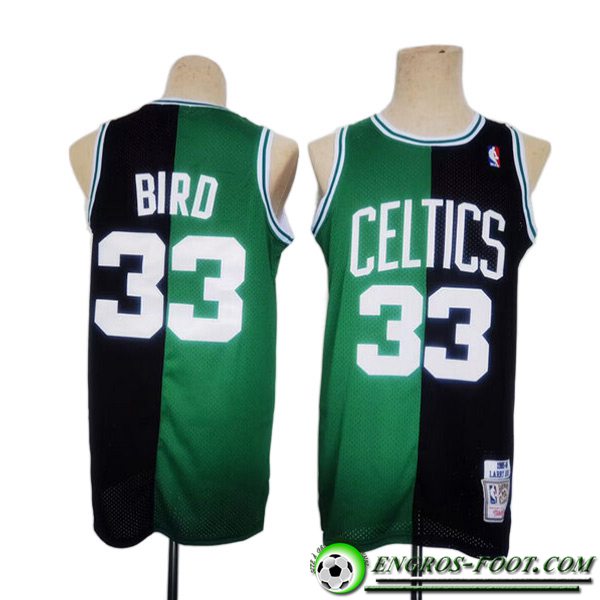 Maillot Boston Celtics (BIRD #33) 2023/24 Noir/Vert