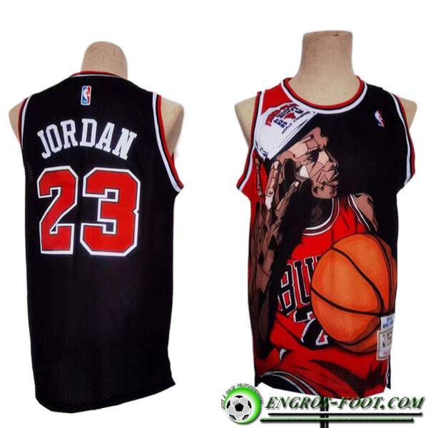 Maillot Chicago Bulls (JORDAN #23) 2023/24 Noir -04