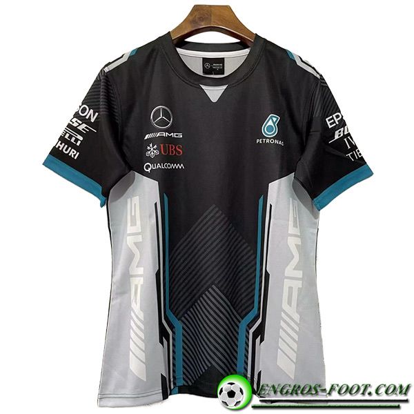 T-Shirt F1 Mercedes Benz Team Noir/Gris 2023