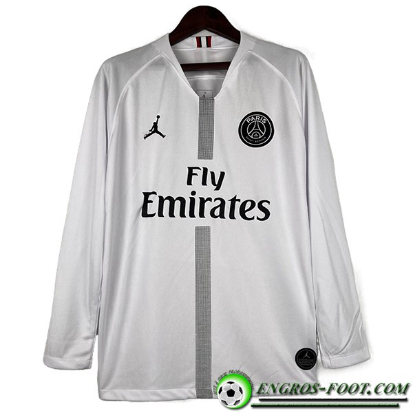 Maillot de Foot PSG Retro Exterieur Manches Longues 2006/2007