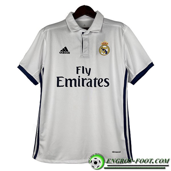 Maillot de Foot Real Madrid Retro Domicile 2016/2017