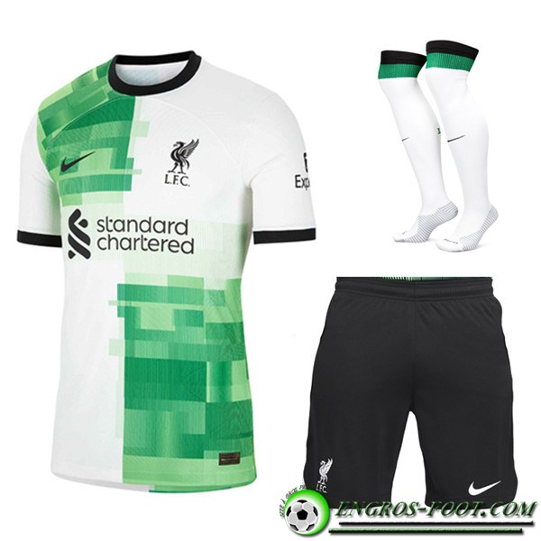 Ensemble Maillot FC Liverpool Exterieur (Short + Chaussettes) 2023/2024