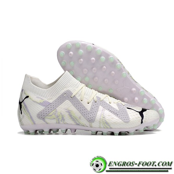 PUMA Chaussures de Foot Puma Future Ultimate AG Blanc/Gris