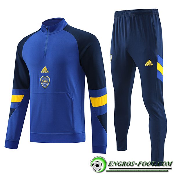 Ensemble Survetement de Foot Boca Juniors Bleu 2023/2024