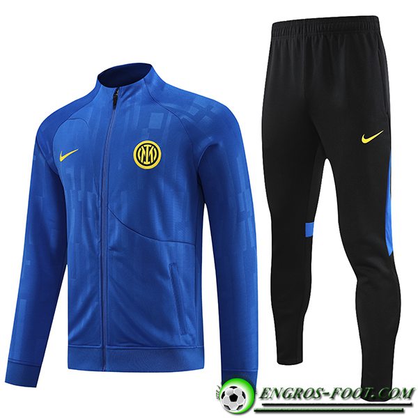 Ensemble Survetement de Foot - Veste Inter Milan Bleu 2023/2024