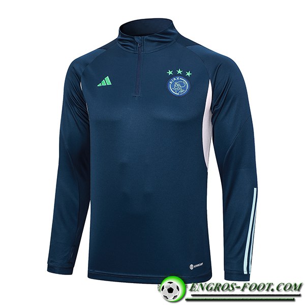 Sweatshirt Training Ajax Bleu Clair 2023/2024