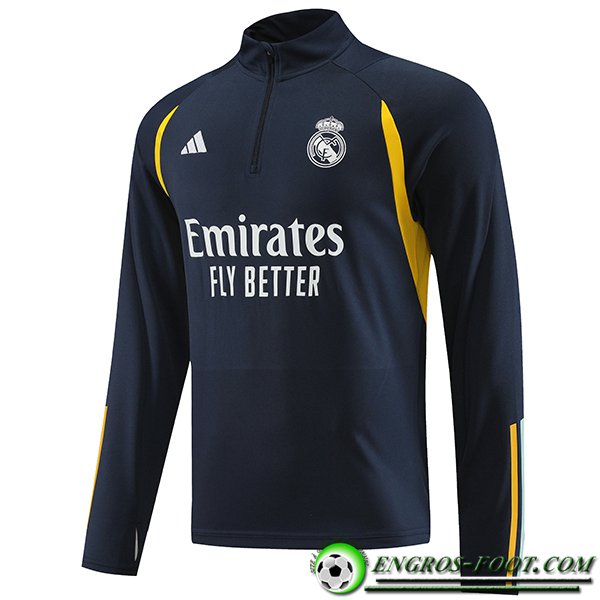 Sweatshirt Training Real Madrid Bleu Marine 2023/2024