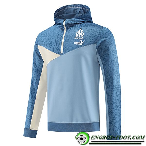 Sweatshirt Training Capuche Inter Milan Bleu Clair 2023/2024