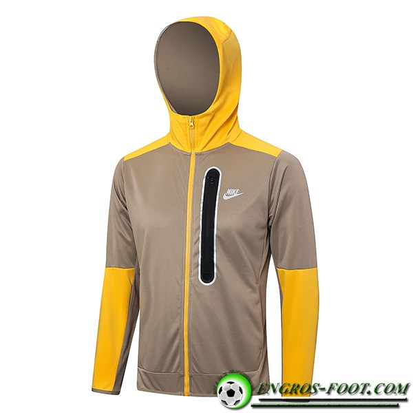 Veste A Capuche Nike Brune 2023/2024