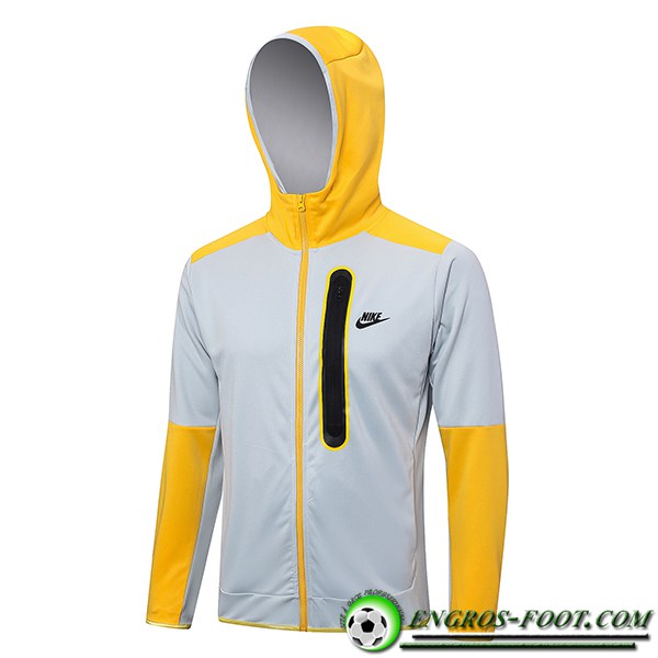 Veste A Capuche Nike Gris Clair 2023/2024