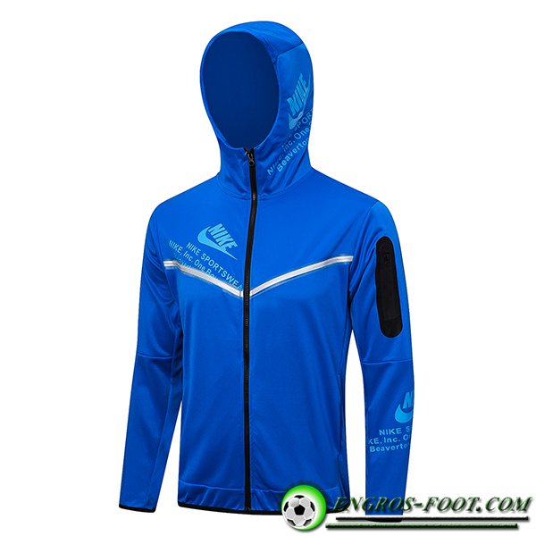 Veste A Capuche Nike Bleu 2023/2024