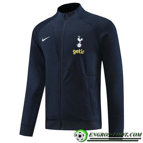 Veste Foot Tottenham Hotspur Bleu Marine 2023/2024