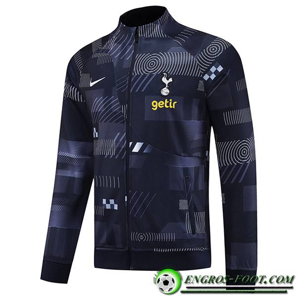 Veste Foot Tottenham Hotspur Bleu Marine 2023/2024 -02