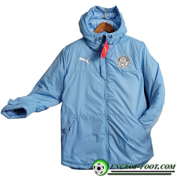 Veste A Capuche Palmeiras Bleu Clair 2023/2024