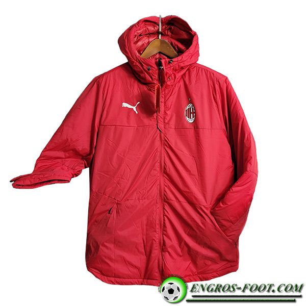 Veste A Capuche Milan AC Rouge 2023/2024