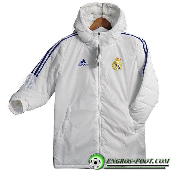 Veste A Capuche Real Madrid Blanc 2023/2024