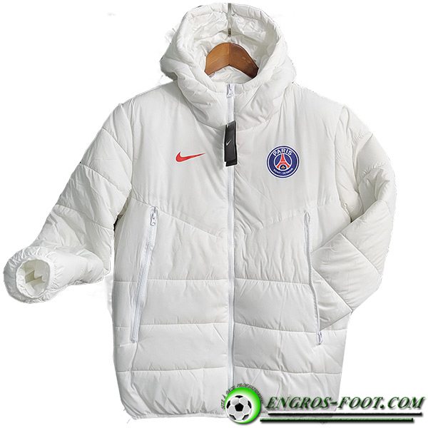 Veste A Capuche PSG Blanc 2023/2024