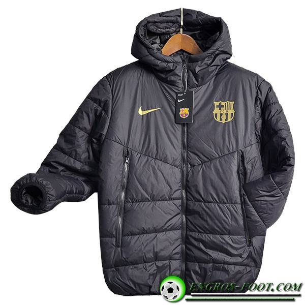 Veste A Capuche FC Barcelone Noir 2023/2024