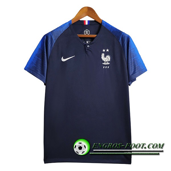 Maillot de Foot France Retro Domicile 2018