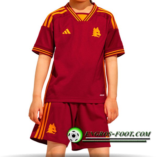 Nouvelle Maillot de Foot AS Roma Enfant Domicile 2023/2024