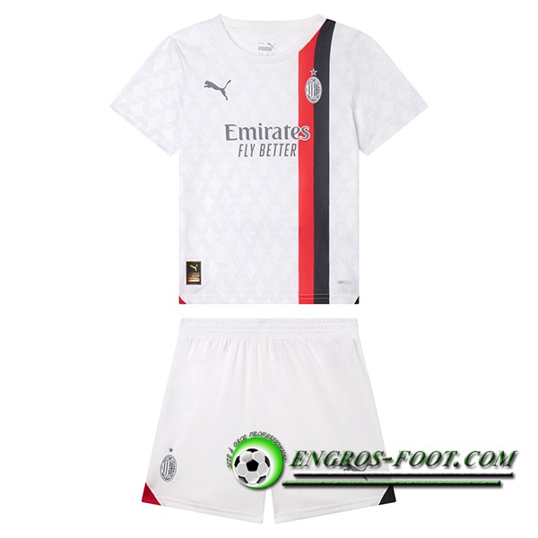 Maillot de Foot Milan AC Enfant Exterieur 2023/2024