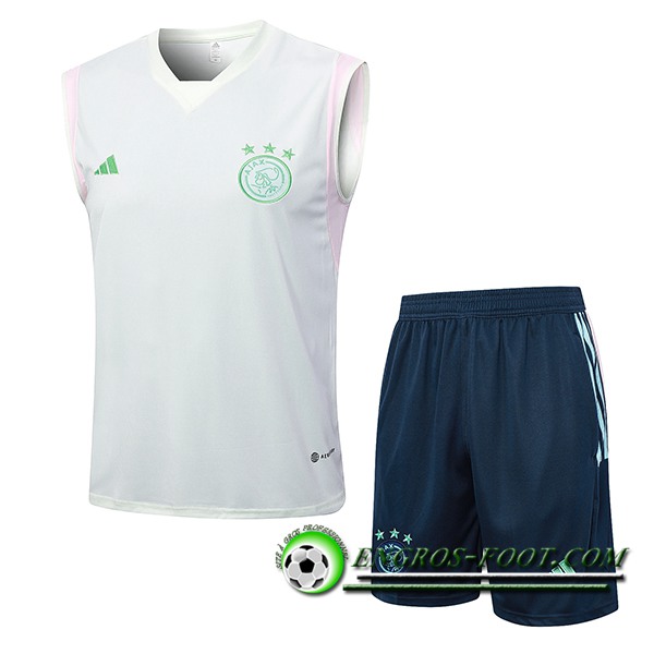 Ensemble Training Debardeur + Shorts Ajax Vert Clair 2023/2024