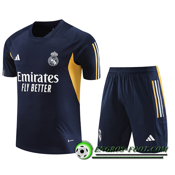 Ensemble Training T-Shirts + Shorts Real Madrid Blanc 2023/2024 -06