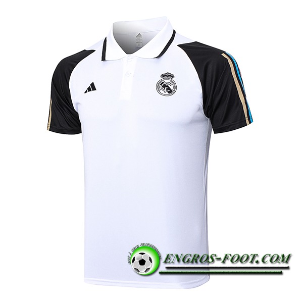 Polo Foot Real Madrid Blanc 2023/2024