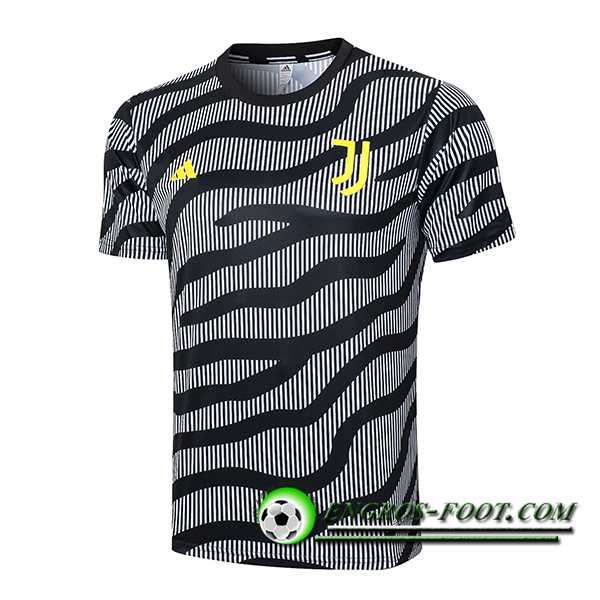 Training T-Shirts Juventus Noir/Gris 2023/2024 -02