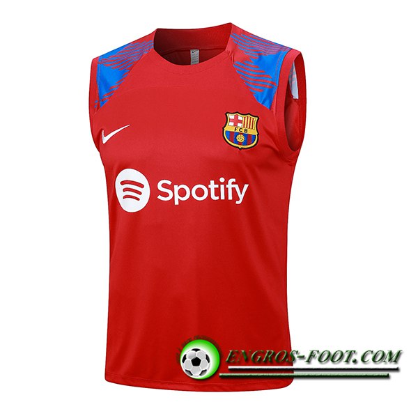 Training Debardeur FC Barcelone Rouge 2023/2024 -02