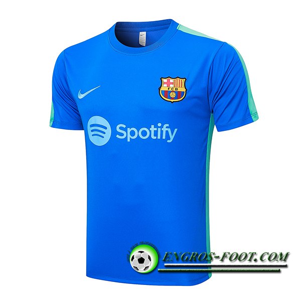 Training T-Shirts FC Barcelone Bleu 2023/2024