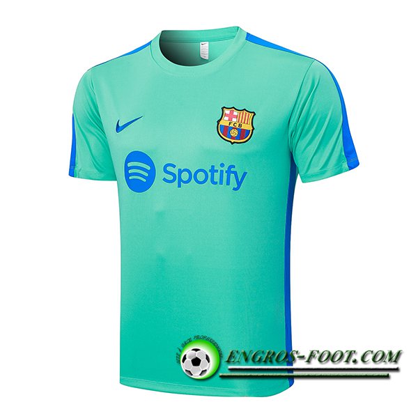 Training T-Shirts FC Barcelone Vert 2023/2024 -05