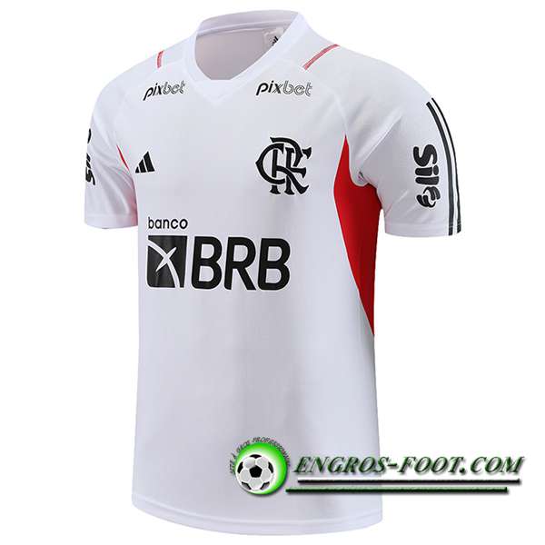 Training T-Shirts Flamengo Blanc 2023/2024 -03