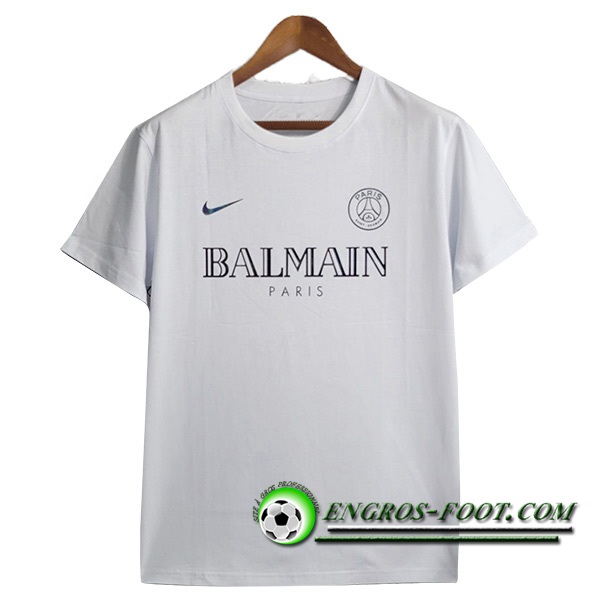 Training T-Shirts PSG Blanc 2023/2024 -04