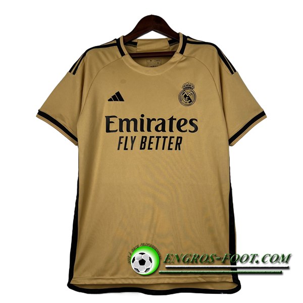 Training T-Shirts Real Madrid Brune 2023/2024