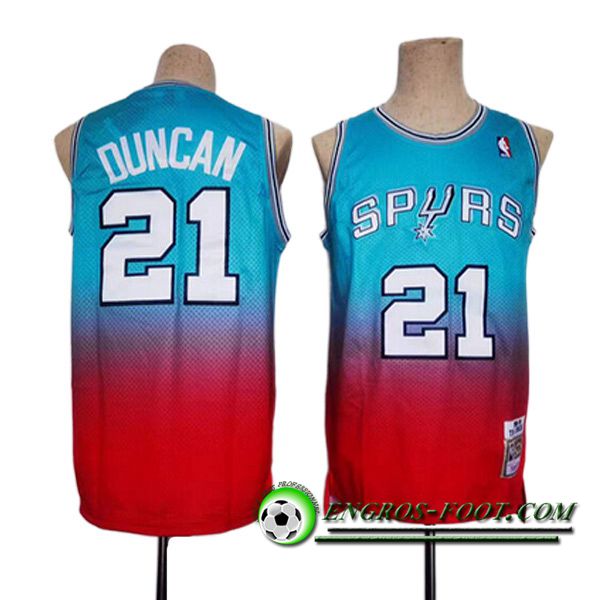 Maillot San Antonio Spurs (IVERSON #21) 2023/24 Rouge/Bleu