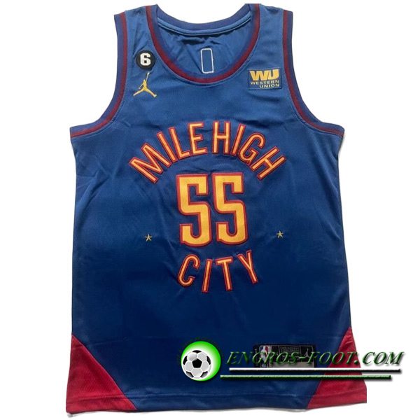 Maillot Denver Nuggets (IVERSON #21) 2023/24 Bleu Marine