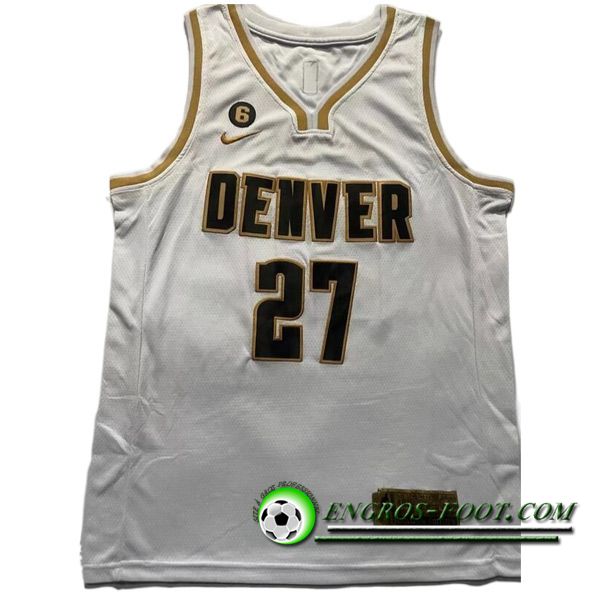 Maillot Denver Nuggets (IVERSON #21) 2023/24 Blanc