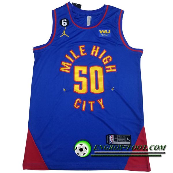 Maillot Denver Nuggets (GOROON #50) 2023/24 Bleu