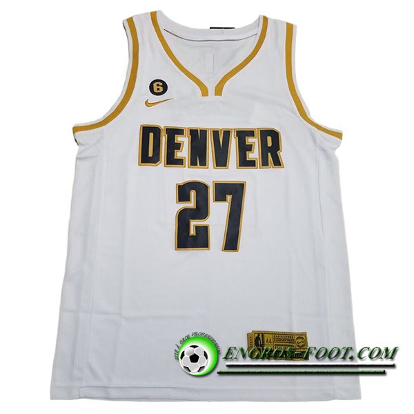 Maillot Denver Nuggets (MURRAY #27) 2023/24 Blanc -04