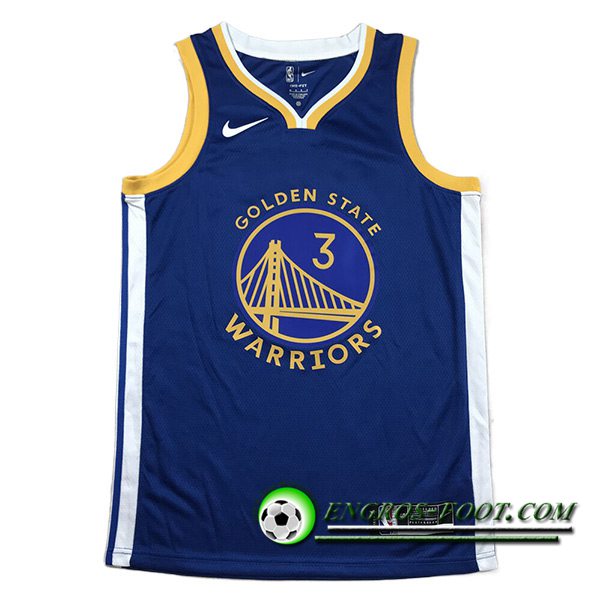 Maillot Golden State Warriors (POOLE #3) 2023/24 Bleu