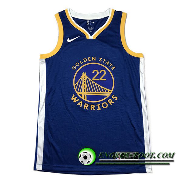 Maillot Golden State Warriors (WIGGINS #22) 2023/24 Bleu