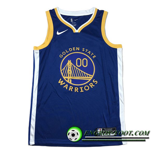 Maillot Golden State Warriors (KUMINGA #00) 2023/24 Bleu